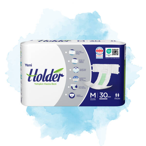 Holder Medium Yetişkin Hasta Bezi 30 Adet